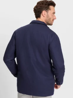 Longjacke aus Baumwolle, wärmend