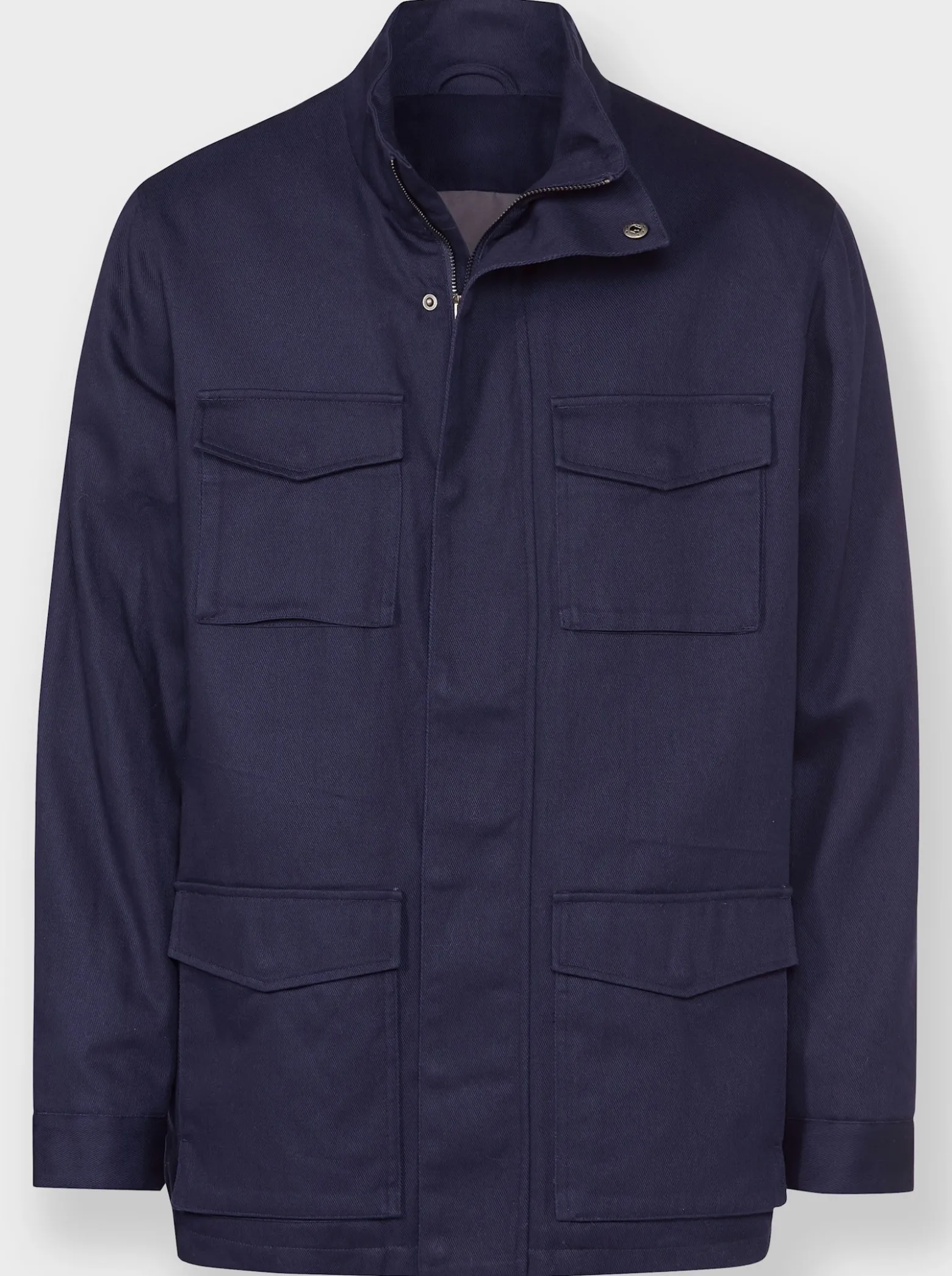 Longjacke aus Baumwolle, wärmend