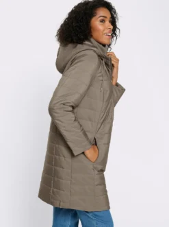 Longjacke in 2-in-1-Optik