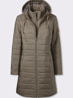 Longjacke in 2-in-1-Optik