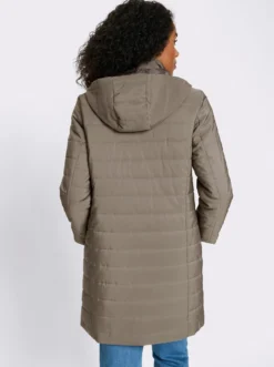 Longjacke in 2-in-1-Optik