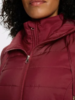 Longjacke in 2-in-1-Optik