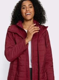 Longjacke in 2-in-1-Optik