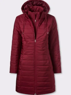 Longjacke in 2-in-1-Optik