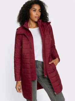 Longjacke in 2-in-1-Optik