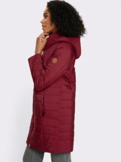 Longjacke in 2-in-1-Optik
