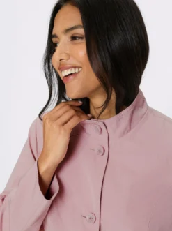 Longjacke mit Gehschlitz hinten