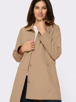 Longjacke mit Gehschlitz hinten