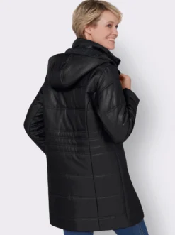 Longjacke mit 2-Wege-Reißverschluss
