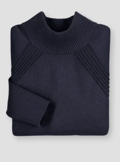 Longpullover aus reiner Baumwolle