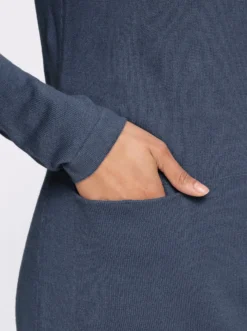 Longpullover in leichter A-Form