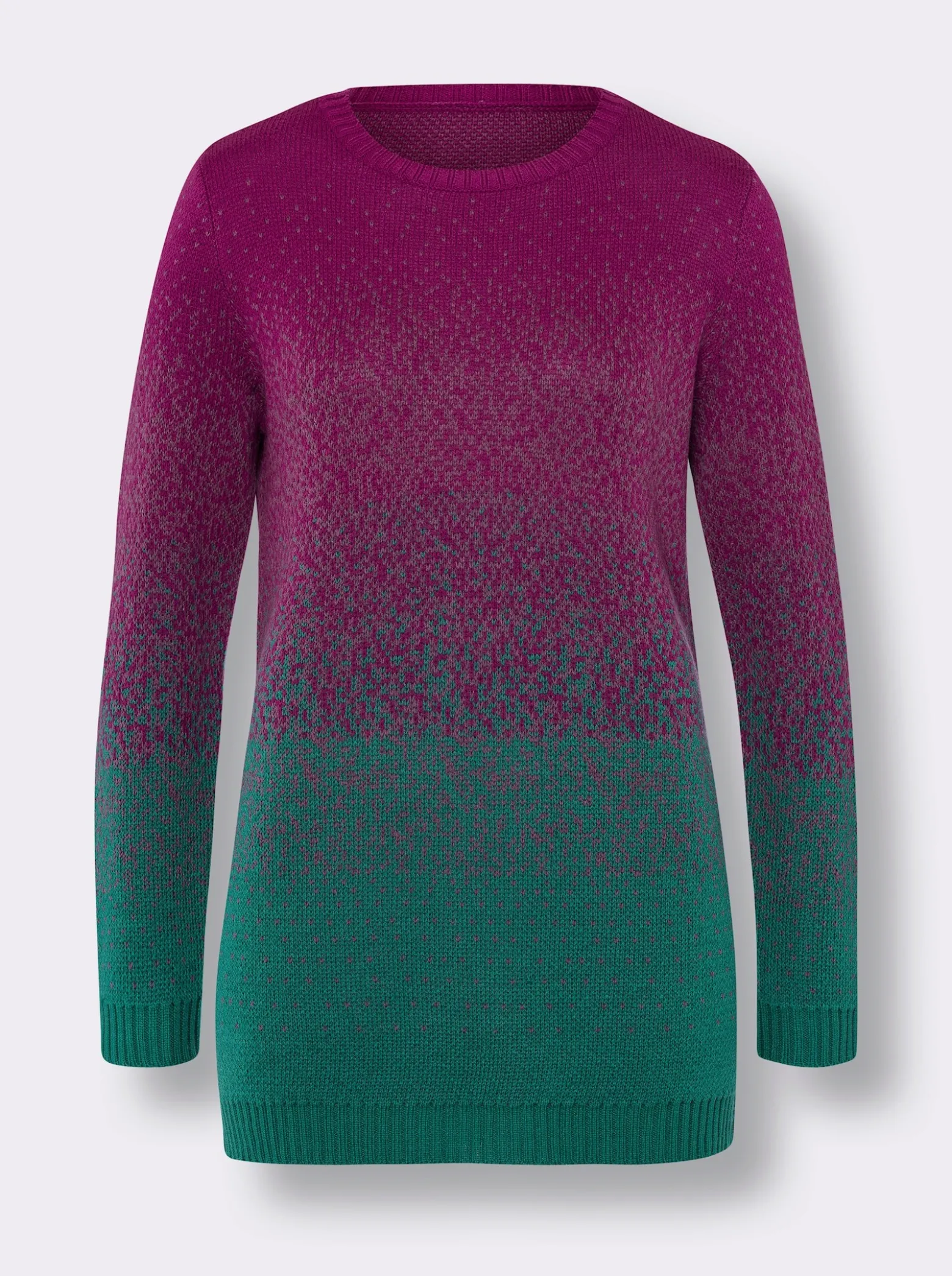 Longpullover mit Farbverlauf