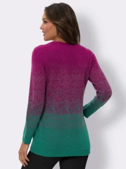 Longpullover mit Farbverlauf