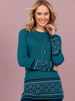 Longpullover weich wie Kaschmir