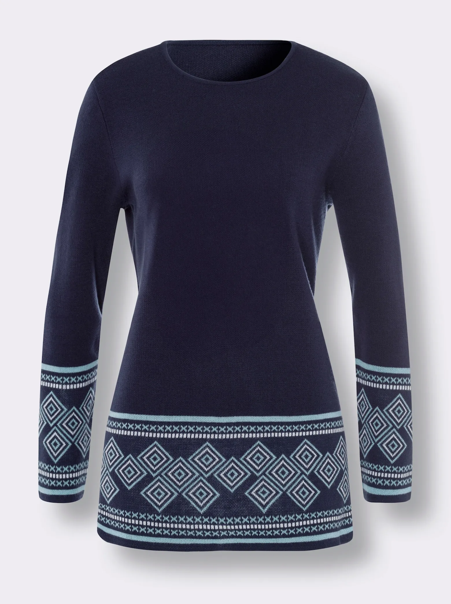 Longpullover weich wie Kaschmir