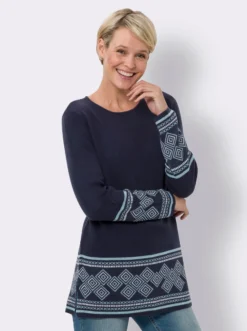 Longpullover weich wie Kaschmir