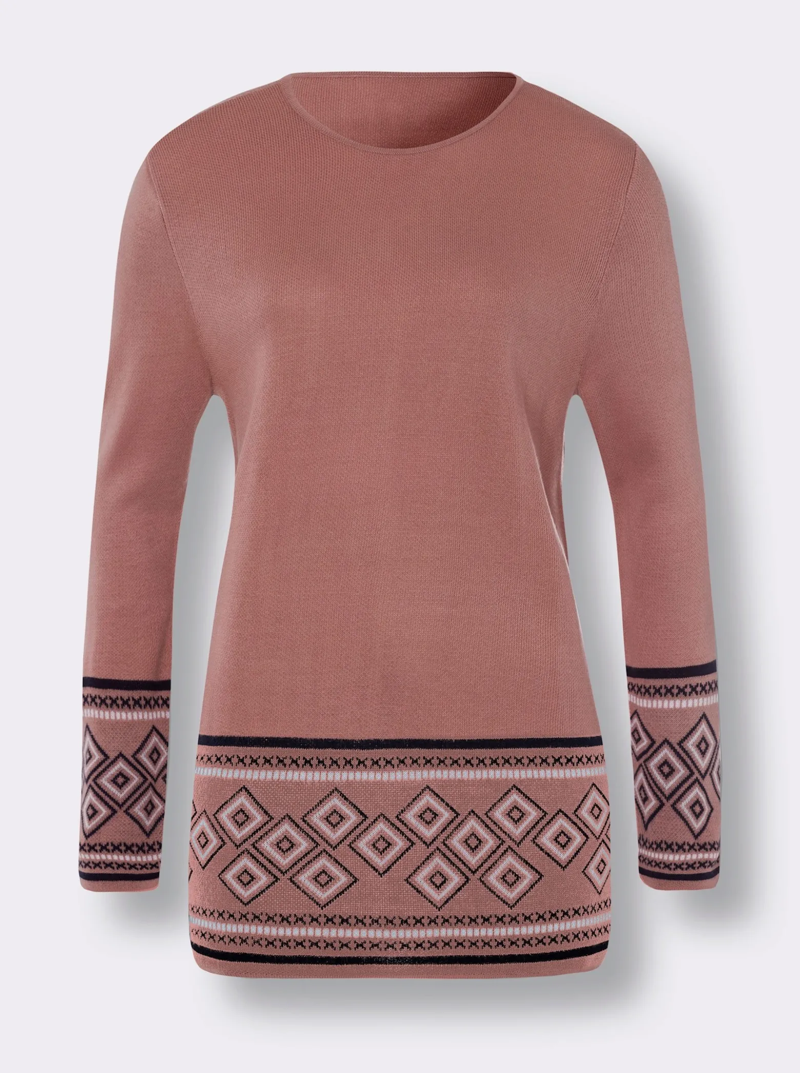 Longpullover weich wie Kaschmir