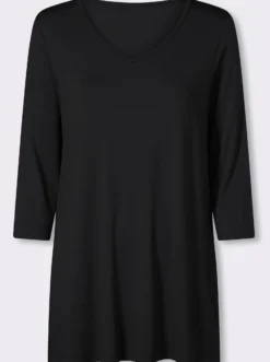 Longshirt aus reiner Viskose