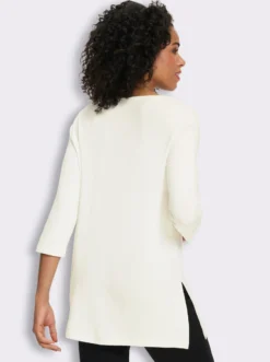 Longshirt aus reiner Viskose