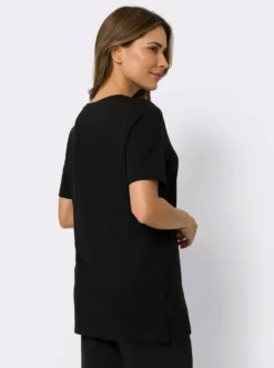 Longshirt im Baumwoll-Modal-Mix