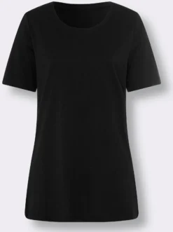Longshirt im Baumwoll-Modal-Mix