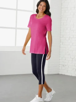Longshirt im Baumwoll-Modal-Mix