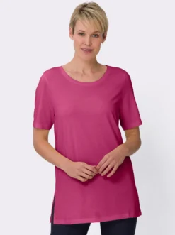 Longshirt im Baumwoll-Modal-Mix
