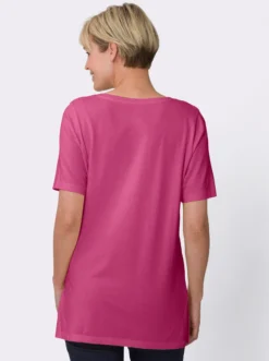 Longshirt im Baumwoll-Modal-Mix