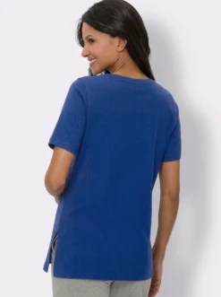 Longshirt im Baumwoll-Modal-Mix