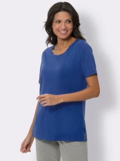 Longshirt im Baumwoll-Modal-Mix