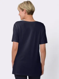 Longshirt im Baumwoll-Modal-Mix