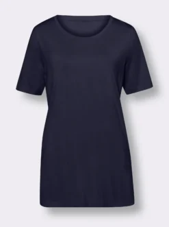 Longshirt im Baumwoll-Modal-Mix