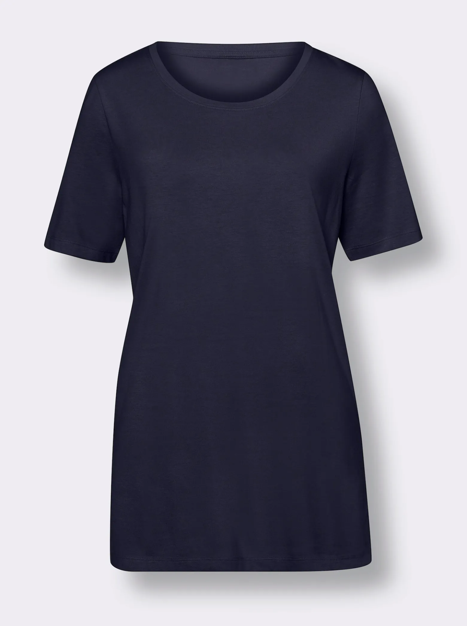 Longshirt im Baumwoll-Modal-Mix