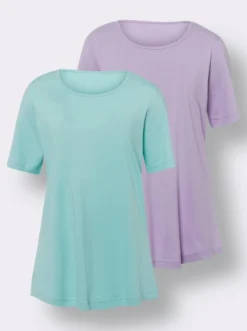 Longshirt im Doppelpack