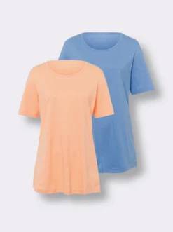 Longshirt im Doppelpack