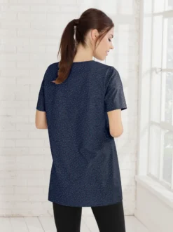 Longshirt im Pünktchen-Muster