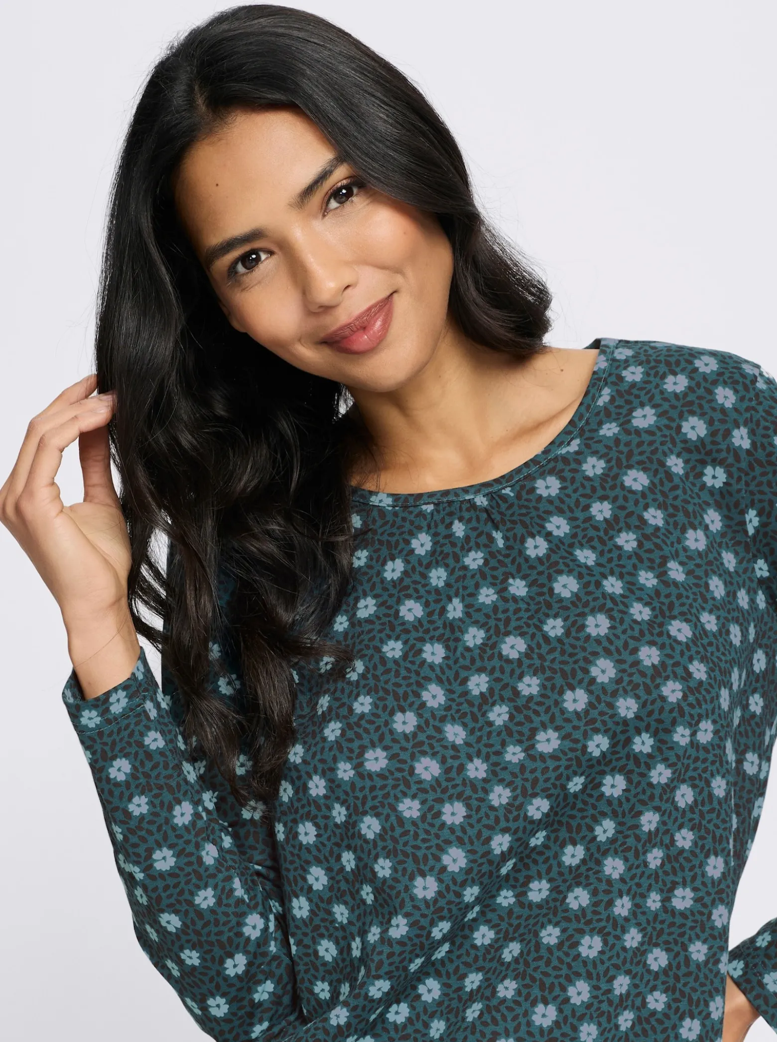 Longshirt in A-Linie