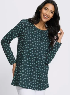 Longshirt in A-Linie