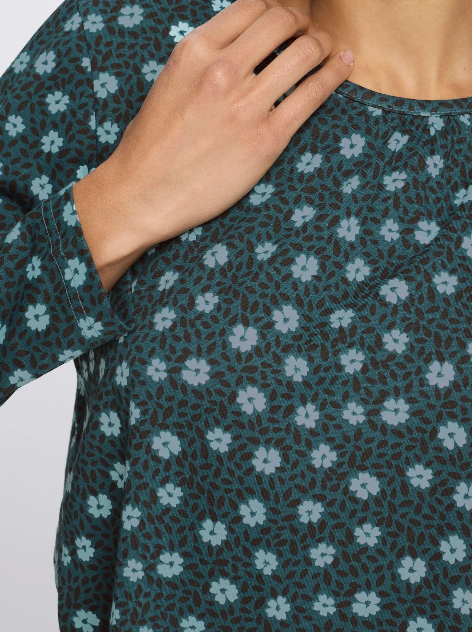 Longshirt in A-Linie
