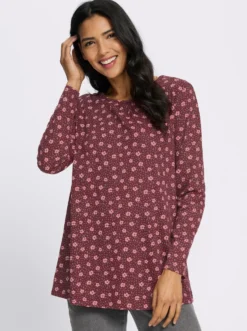 Longshirt in A-Linie