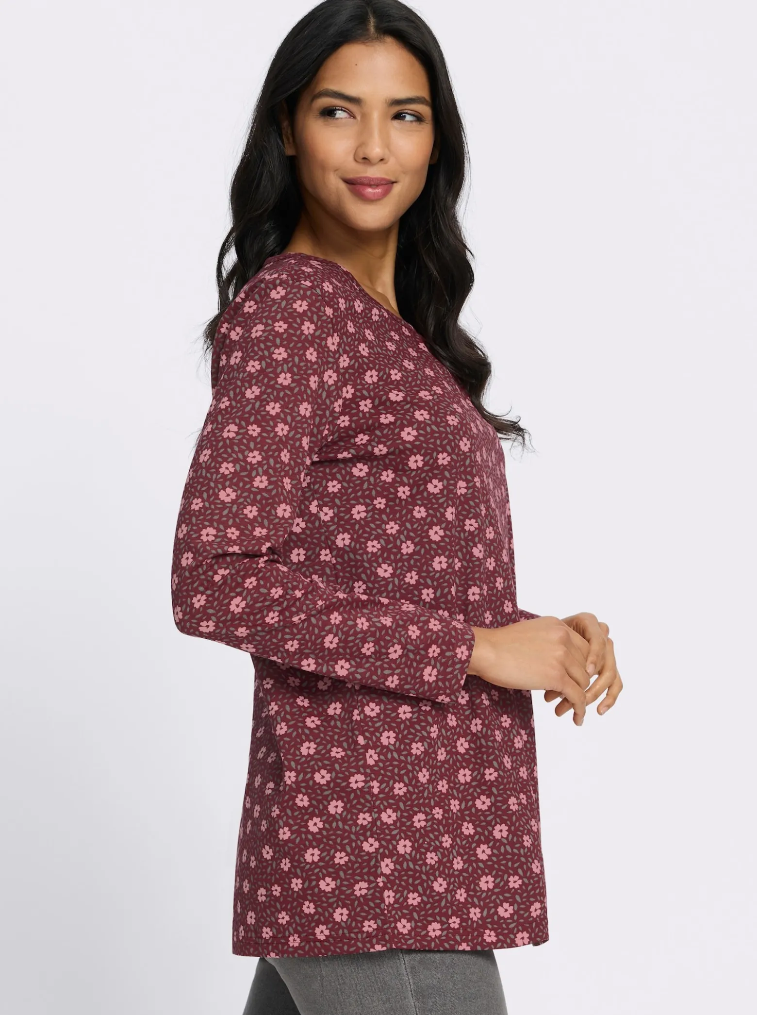 Longshirt in A-Linie