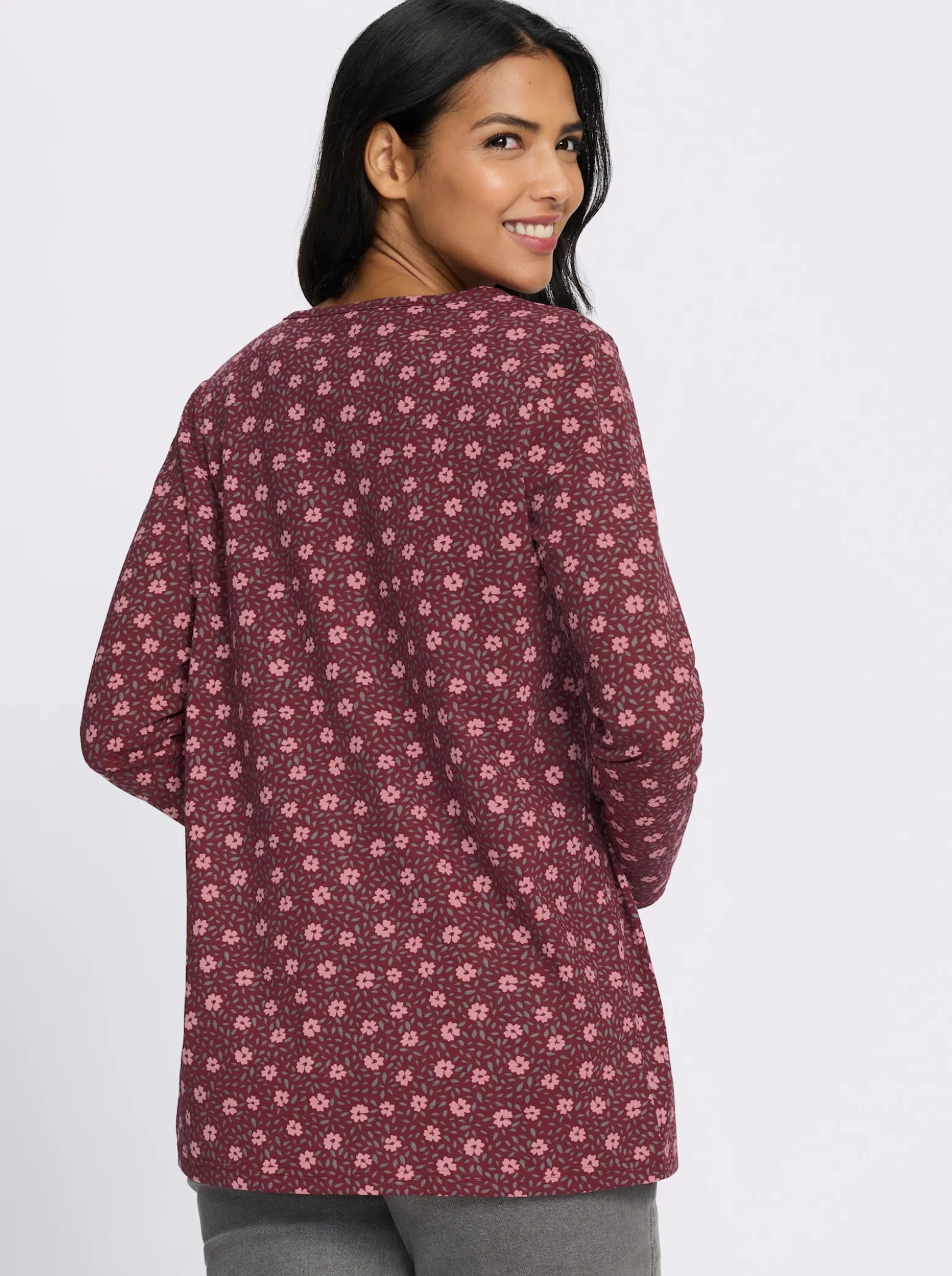 Longshirt in A-Linie
