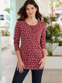 Longshirt in A-Linie