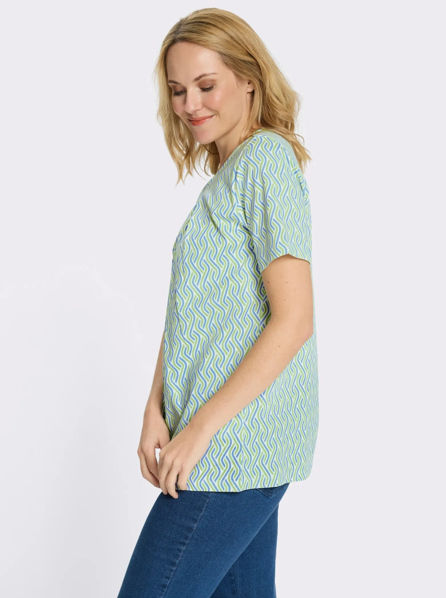 Longshirt in A-Linie