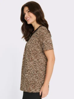 Longshirt in ausgestellter A-Linie