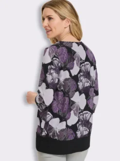 Longshirt in figurfreundlicher A-Linie