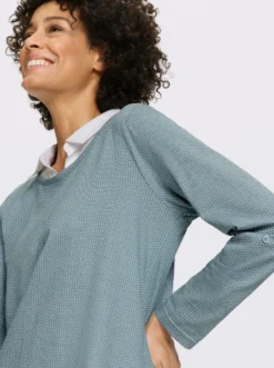 Longshirt in 2-in-1-Optik