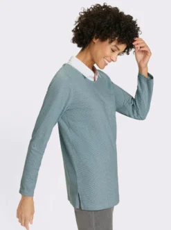 Longshirt in 2-in-1-Optik