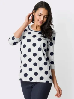 Longshirt in langer Form