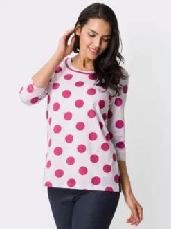 Longshirt in langer Form